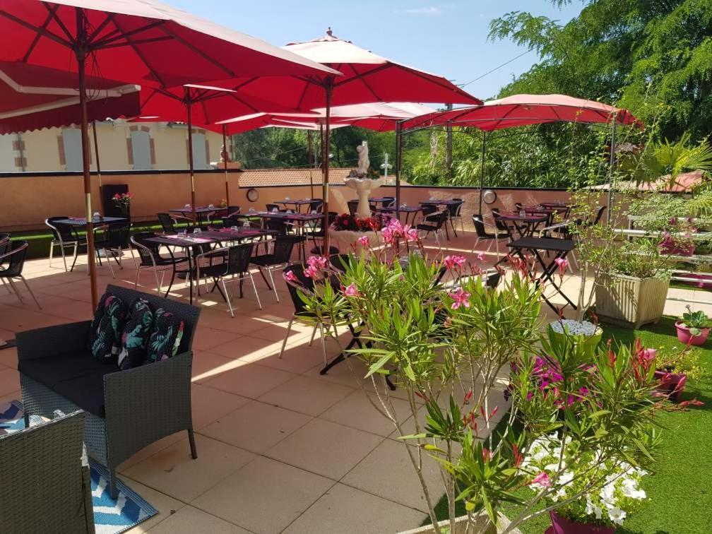 Hotel Restaurant Les Kakis Barbotan-les-Thermes Exterior photo